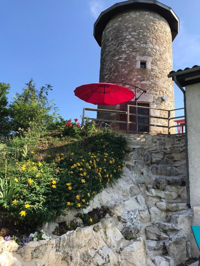 Moulin A Vent De Prentygarde En Dordogne Lejlighed Vélines Eksteriør billede